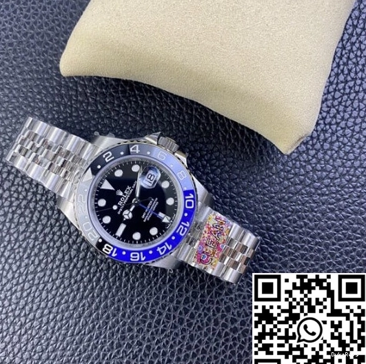 Dial M126710BLNR-0002 Factory Master Black Rolex GMT II Clean 0224
